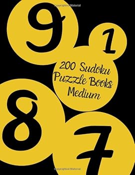 Paperback 200 Sudoku Puzzle Books Medium: Brain Games for Adults - Logic Games For Adults Book