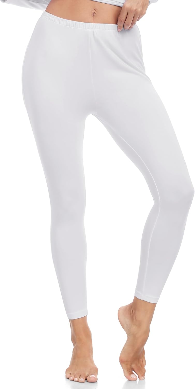 ZUTY 3 Pack Thermal Long Johns Fleece Lined Leggings for Women Underwear Tights Warm Winter Base Layer Pants - Image 3