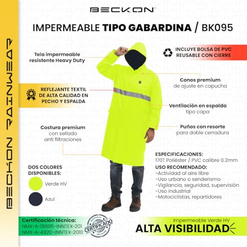 Consejos para Comprar Impermeable Gabardina del mes. 18 Imagen adicional