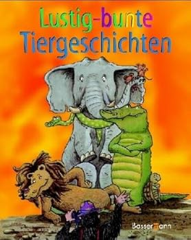 Hardcover Lustig-bunte Tiergeschichten [German] Book