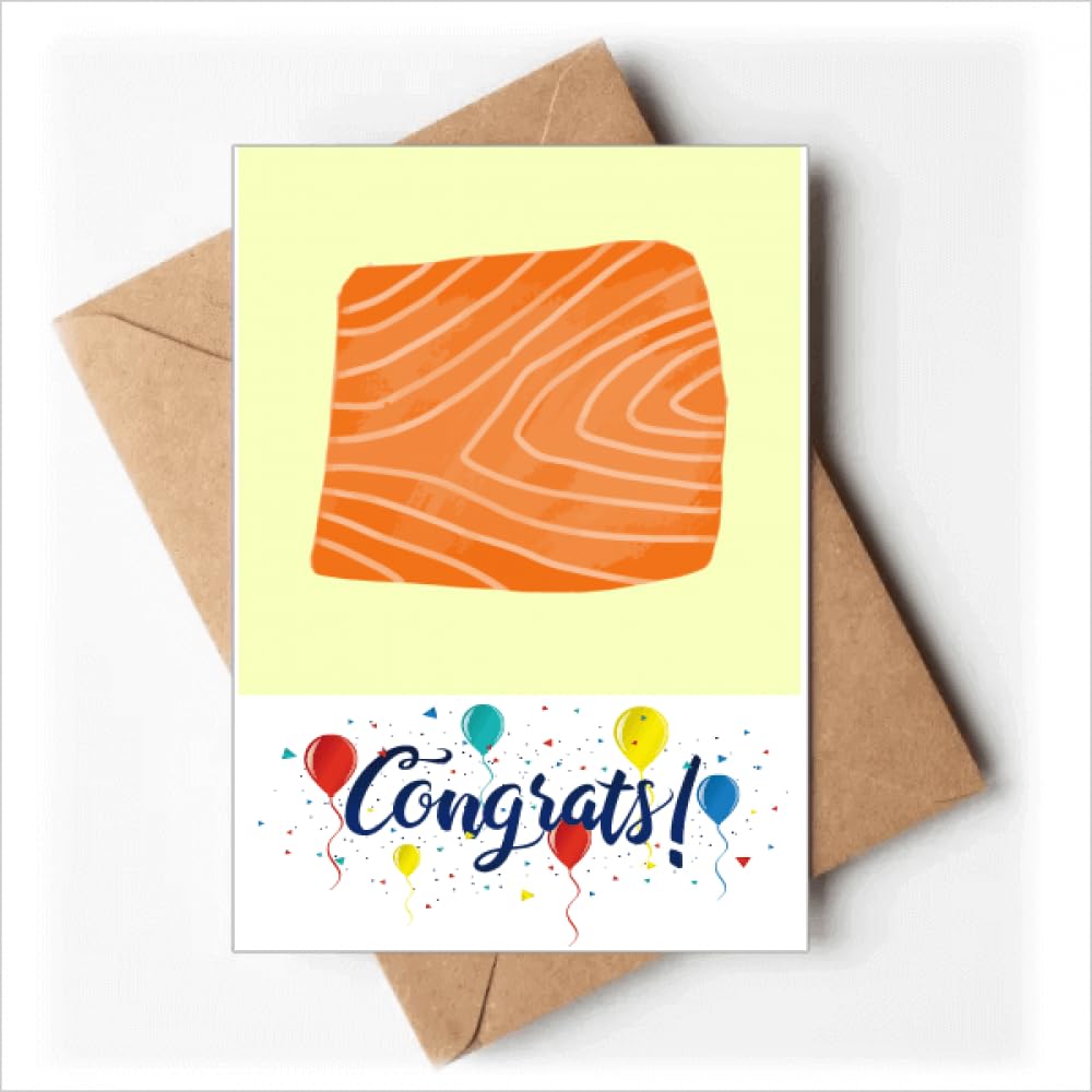Singmon - Tarjetas de felicitación de boda gourmet con diseño de mariscos