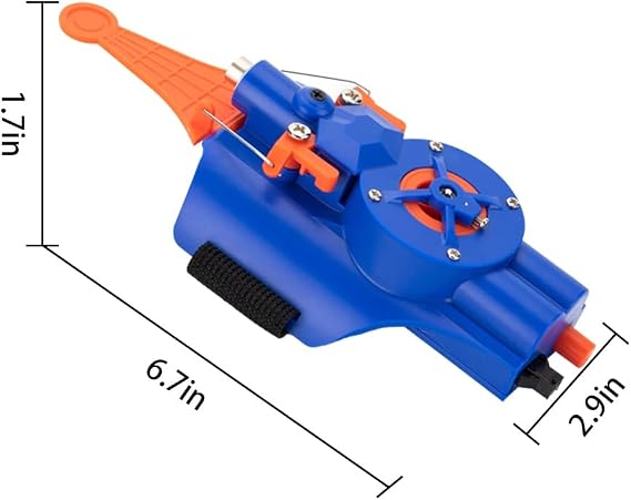 OVERFUN Web Launcher Spider String Shooter Toy Cool Gadget Electric Reel In Real Silk Superhero Role Play Fun Toy for Men and Kids