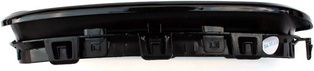 F20 Grille, ABS Front Replacement Kidney Grill for 1 Series F20 2015-in Gloss Black