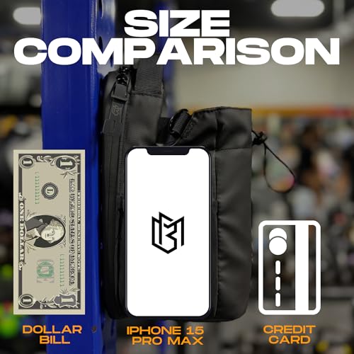 Magnetic Bag Company - Bolsa magnética para garrafa para homens e mulheres | Bolsa magnética de giná