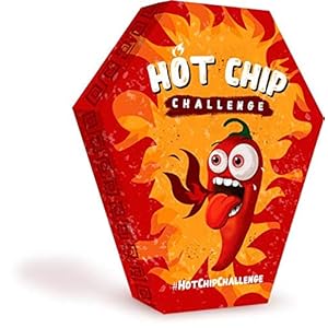 Hot Chip Challenge Box – Carolina Reaper Chili – extreem hete tortilla-chip