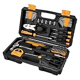 DEKO Outils Bricolage Kit - 62 Pièce Malette Outils à Main Ménage...