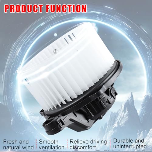 Image of AC Heater Blower Motor Fan 700258 Compatible with Hyundai Elantra | Santa Fe,Santa Fe Sport ,Santa Fe XL,for Kia Cadenza ,Optima ,Sedona ,Sorento,HVAC Blower Motor Assembly Replace PM4036 75867