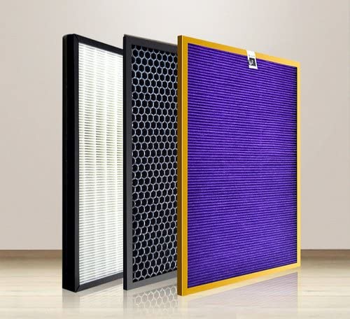 French High Compatible Filter Set for Philips AC4372 HEPA + Carbon + Multi Care (Ac4154/00+Ac4153/00+Ac4151/00))