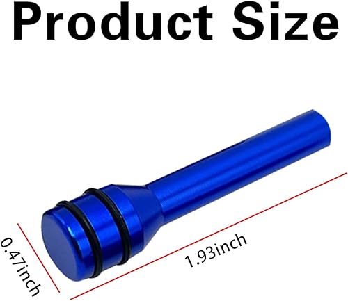 Miniatura 2 de Gseigvee Paquete de 4 pomos para cerradura de puerta de automóvil, pasadores de aleación de aluminio para cerradura de puerta interior, kits