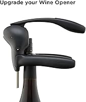 Vista 5 de Rabbit - Sacacorchos de palanca para vino con cortador de papel de aluminio incorporado