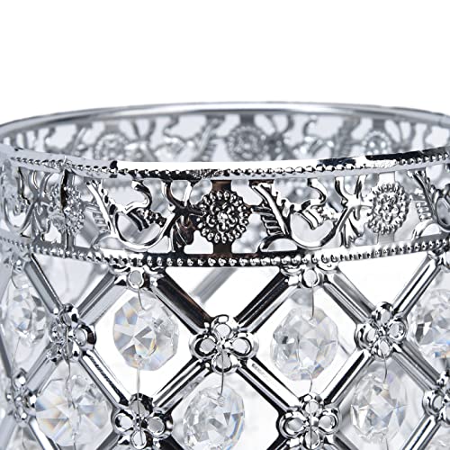 Chiciris Touch Control Crystal Lamp, Elegant Appearance E27 Crystal Table Lamp 3 Way Dimmable For Bedrooms (Us Plug) #TOP7