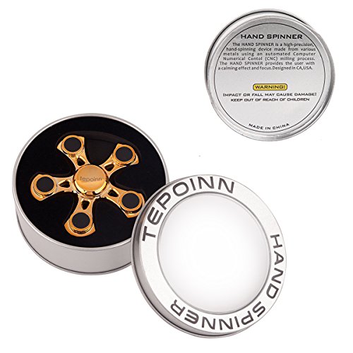 Fidget Spinner Finger Spinner EDC Hand Spinner with Ultra Fast Ceramic Bearing, Limited Version Anxiety Relief Finger Relief Toys for Kids & Adults