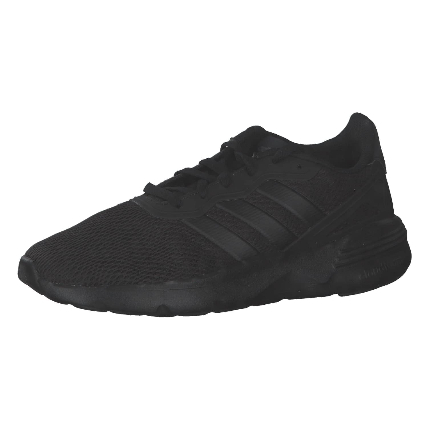 adidas Uomo Nebzed Cloudfoam Lifestyle Running Shoes, Core Black / Core Black / Cloud White, 42 2/​3 EU