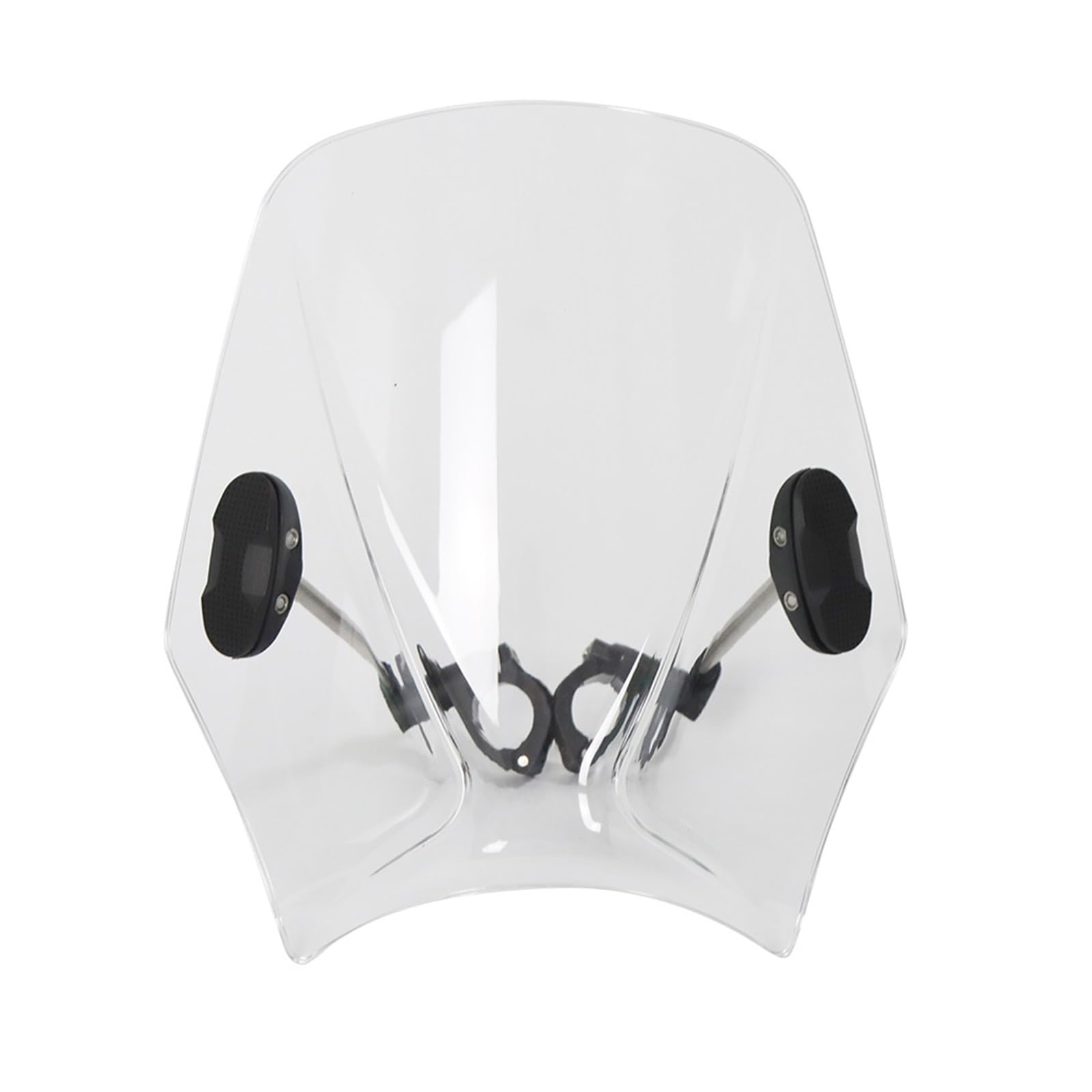 Spoiler szyby przedniej motocykla regulowany Uniwersalna osłona ochronna szyby przedniej motocykla, deflektor, pasuje do Keeway Superlight 125/150/200(Transparent)