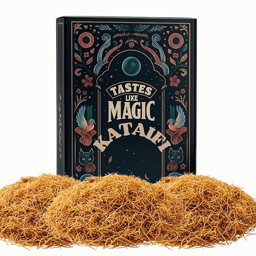 Baked Shredded Ready to Use Kataifi, Kadayif, Phyllo Dough, Ingredient for Dubai Chocolate and Kunafa, Knafeh, Traditional Middle Eastern Style, Dessert Mix, 7.05oz (200g)