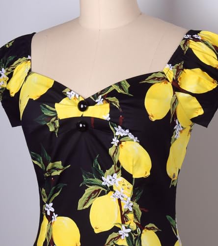 Image of YARN & INK Women's Rockabilly Tops 1950s Pinup Shirt Casual Off Shoulder Vintage Blouse