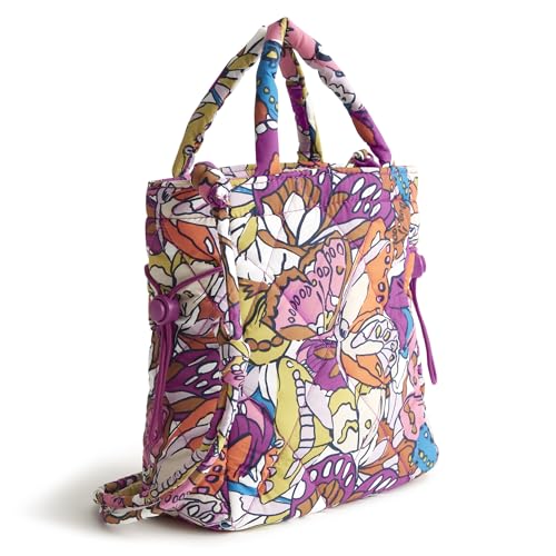 Vera Bradley Women's Featherweight Mini Original Tote, Flutter, One Size