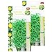 Produktbild com-four® 100x Pflanzenbinder, Pflanzenhalter, Gartenstecker, grün