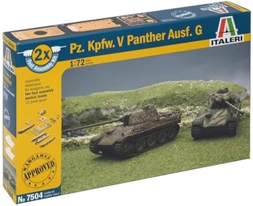 Italeri 7504S Combate Blindado. V Pantera Tipo G