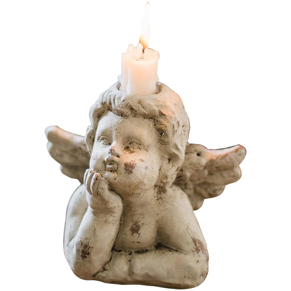 Chandelier d'ange en céramique et statues d'ornement pour jardin