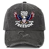 America Birthday Hat 1776 2026 250 Years Anniversary Hat for Mens Fashion