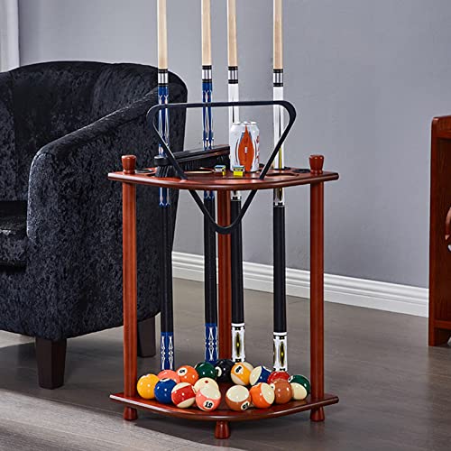 Support de queue de billard avec porte-gobelet pour salon de jeux - 7
