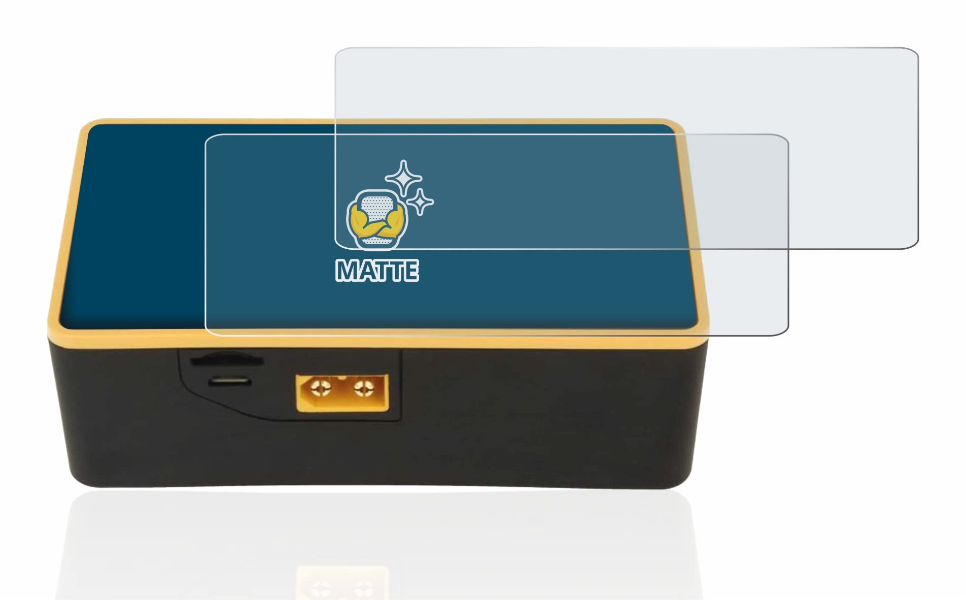 brotect Screen Protector Anti-Glare compatible with Junsi iCharger X12 (2 Pack) Screen Protector Matte, Anti-Fingerprint Protection Film