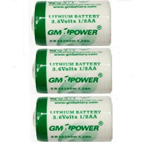 Macバックアップ用 1/2AA リチウム乾電池 【３個セット】 3.6V内蔵電池 CBT36V同等品