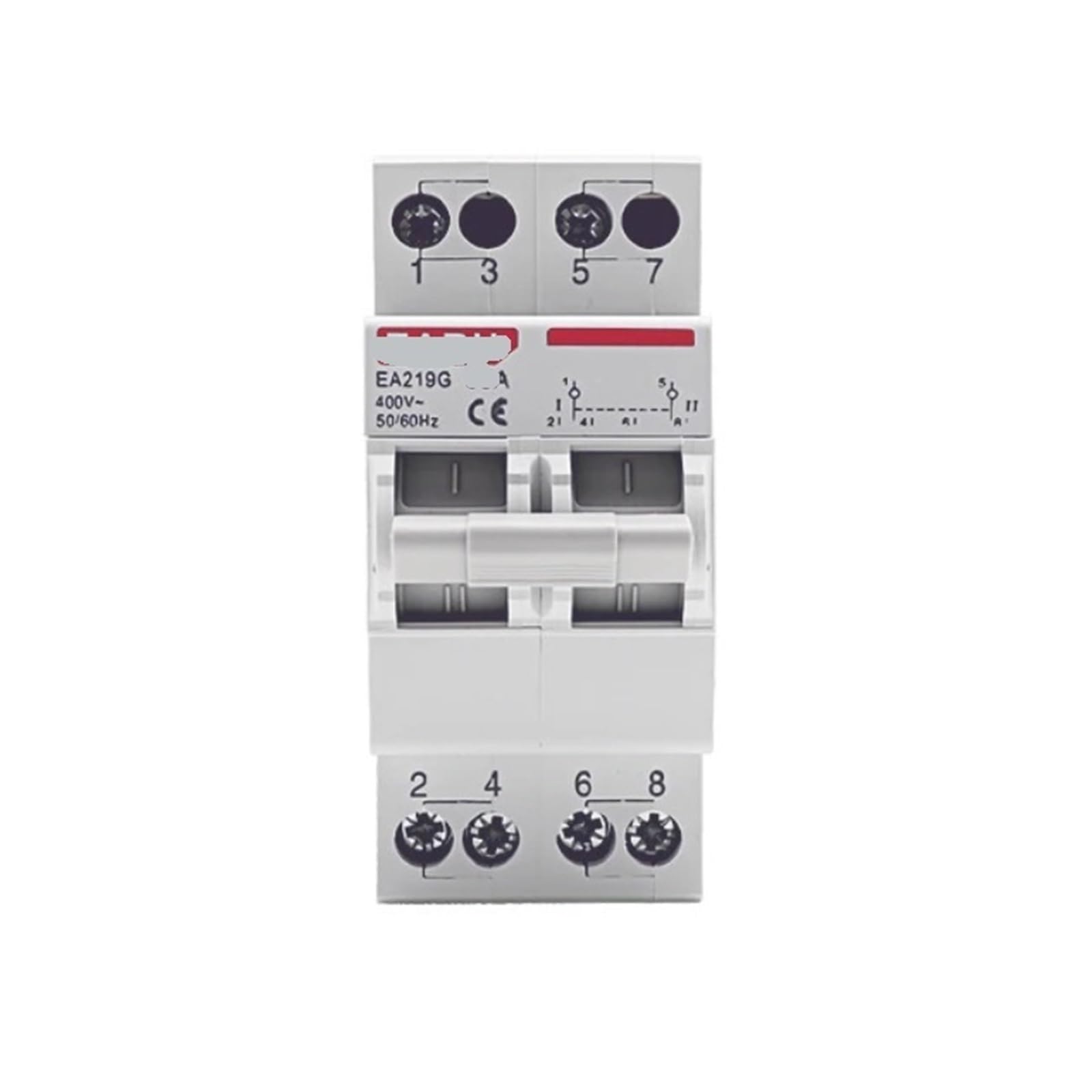 CHULKJFX 1P 2P 3P 4P 40A 63A MTS Dual Power Manual Transfer Interlock Circuit Breaker DIN Rail Isolation Switch