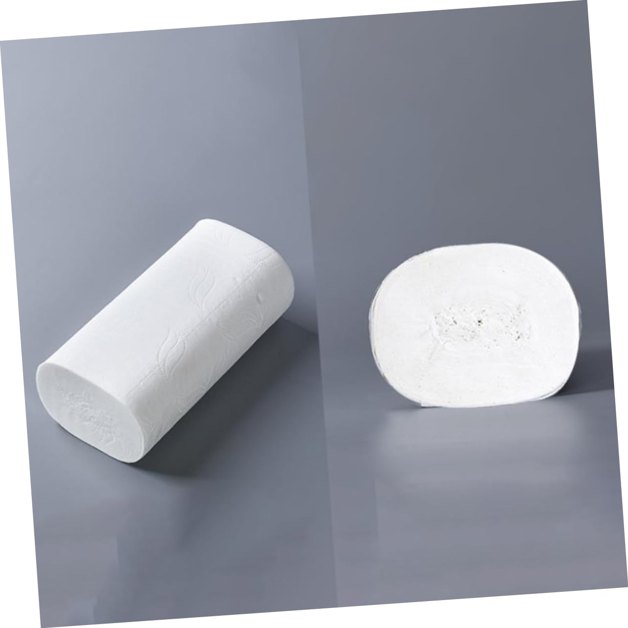 Kernloses Toilettenpapier Dickes Weißes Zellstoffpapier für Zuhause