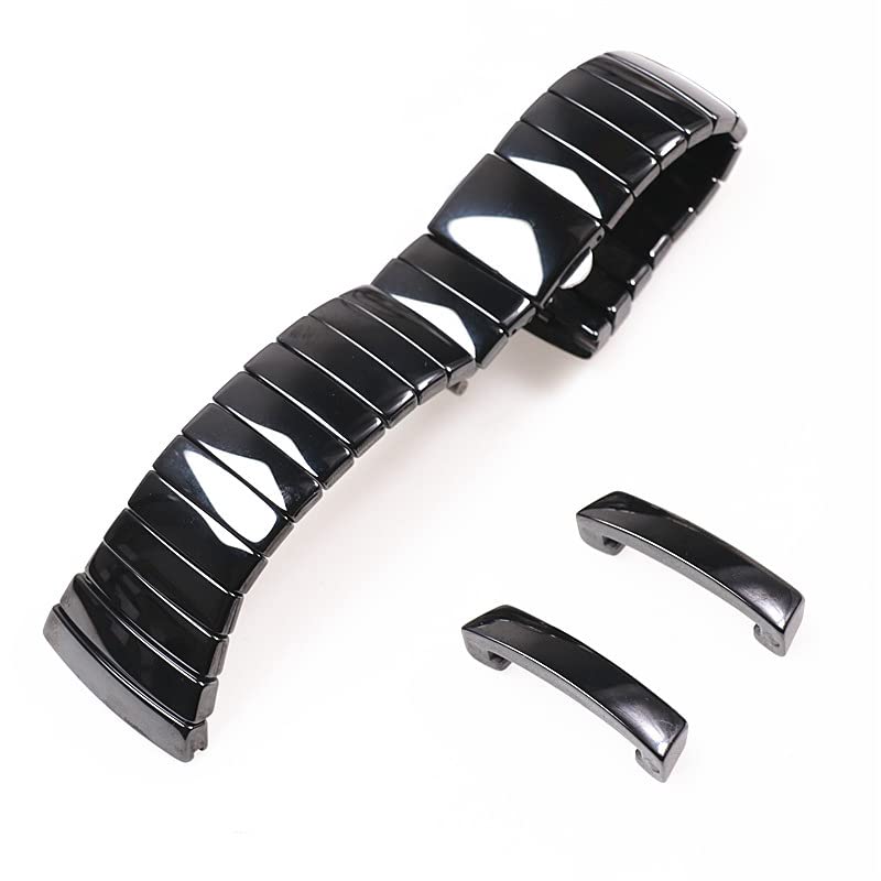 Remplacer bracelet montre rayé par ce bracelet céramique 27mm noir SIN-TRA R13723702