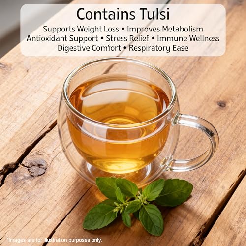 Image of TE-A-ME Tulsi Green Tea 25 Tea Bags (Pack of 3) | Tulsi Green Tea Bags | 75 Tea Bags
