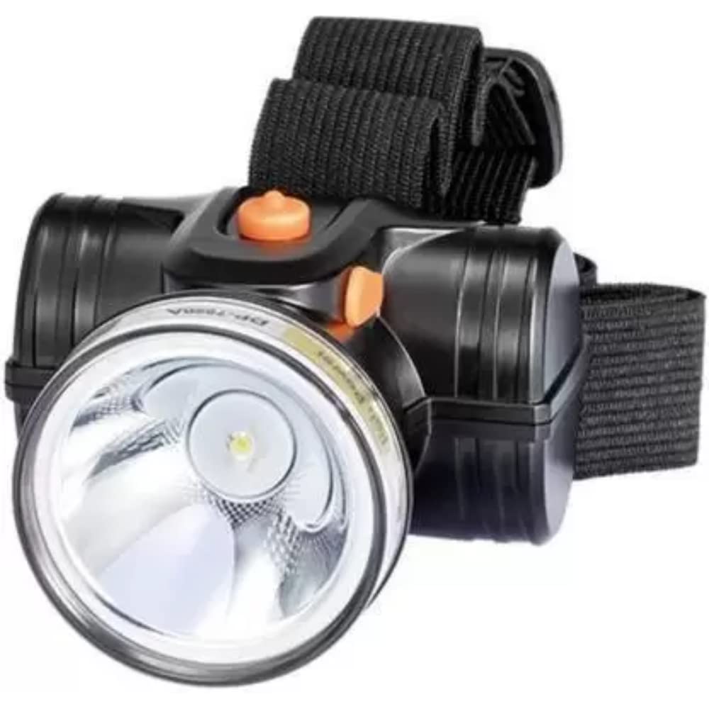 DPM 50w Long Range Rechargeable Head Light (Waterproof) 12 hrs Torch Emergency Light (Black-Gold) (B0C2KT7PQ4) Amazon Price History, Amazon Price Tracker