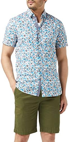 BOSS Men's Magneton_2-Short Shirt 