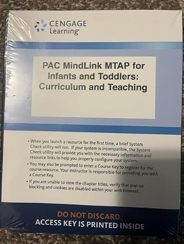 LMS Integrated for MindTap Education, 1 term (6 months) Printed Access Card for Swim's Infants and Toddlers: Caregiving and Responsive Curriculum Development, 9th