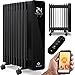 Produktbild KESSER® Ölradiator 2500W Mobile Elektroheizung energiesparend mit WiFi App-Steuerung & LED Touch-Display Fernbedienung Öl Radiator Heizung elektrisch 11 Rippen Heizkörper 24h Timer Überhitzungsschutz