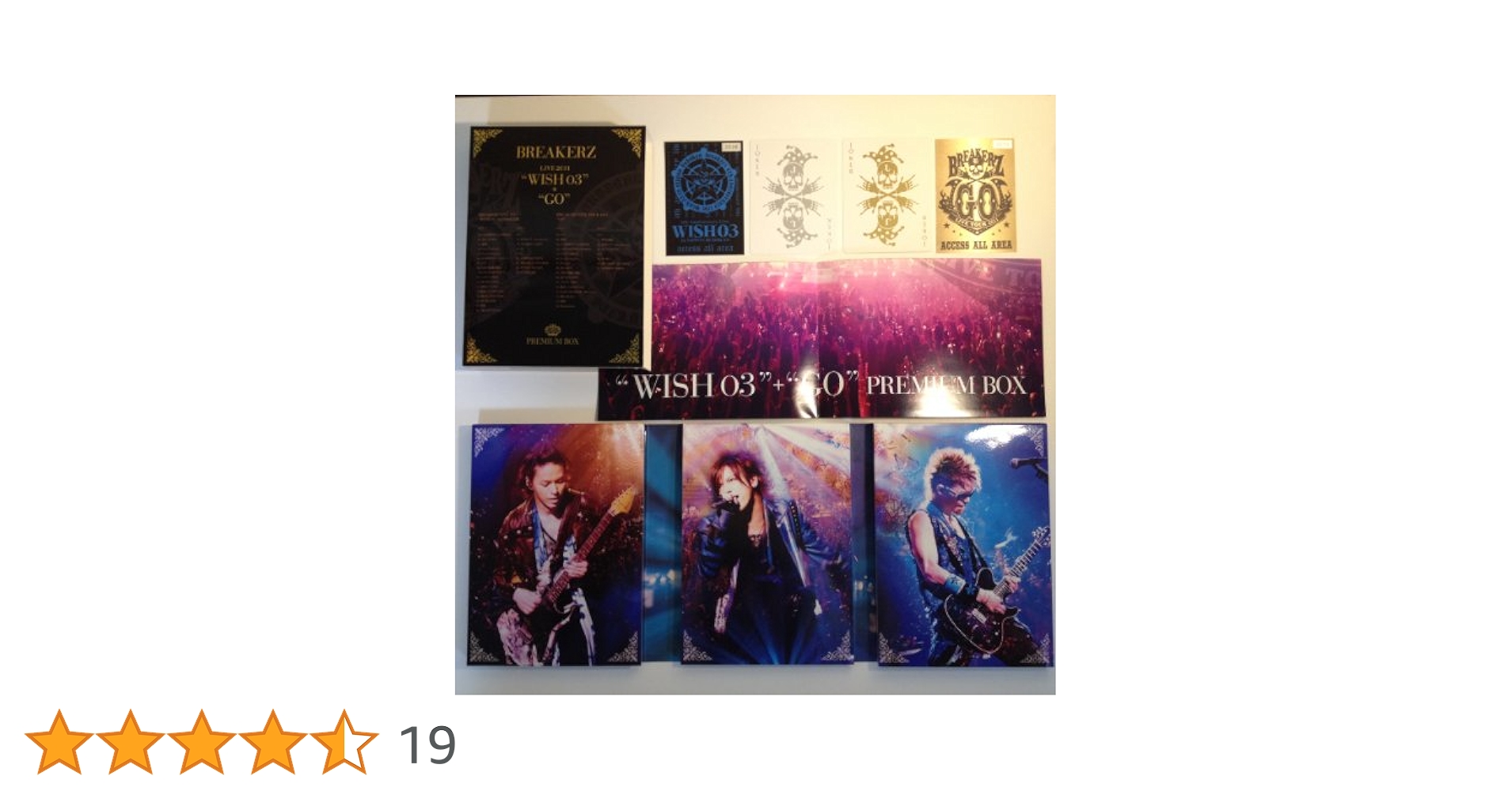 BREAKERZ　LIVE　2011　“WISH　03”＋“GO”　PREMIU BREAKERZ LIVE DVD 2012.3.28 RELEASE!!