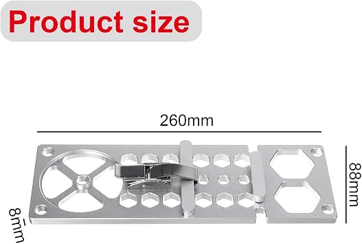 260mm Track Saw - Square Right Angle Circular Saw Guide Rail Angle Stop Compatible with Festool and Makita Guide Rail