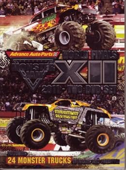 DVD Monster Jam World Finals 12 - 2011 2 DVD Set Book