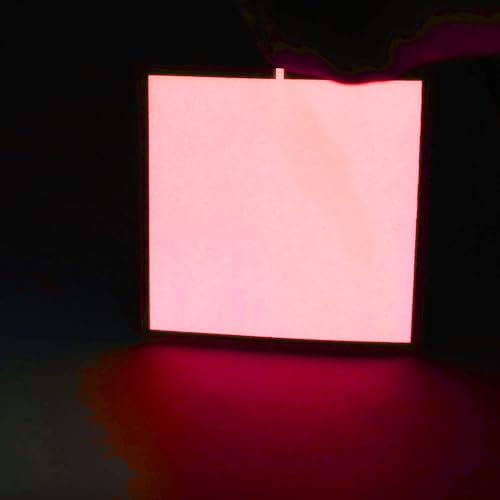 Miniatura 6 de Paneles Electroluminiscentes, paneles EL, 10 cm x 10 cm (3.93" x 3.93") ONSlow FlashFast Flash, rojo, 1 paquete