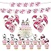 32 Pezzi Decorazioni Compleanno Kitty Palloncini Striscioni di Buon Compleanno Torta Topper Decorazioni per Kitty feste di Compleanno per Bambini