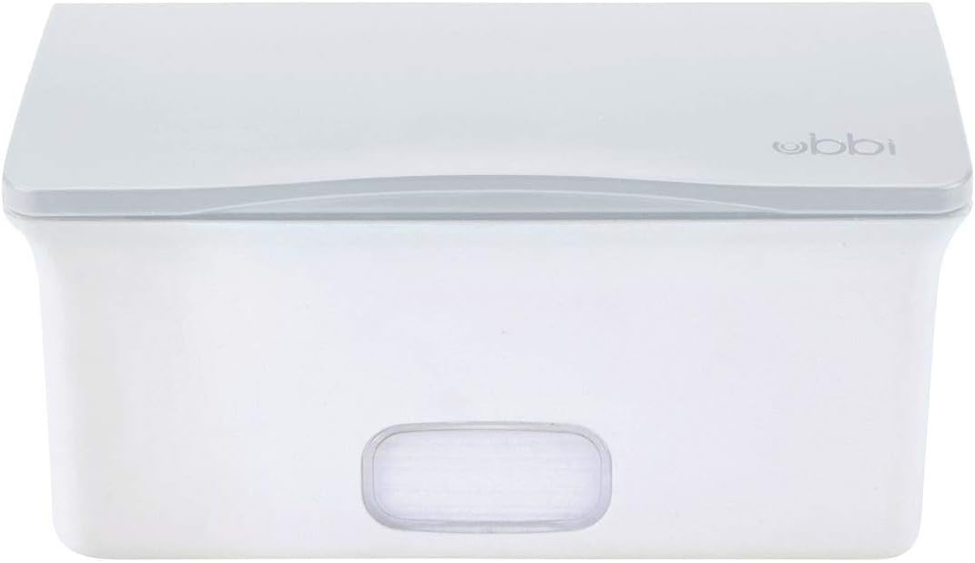 Ubbi Pet Wipes Dispenser ホワイト 犬 One Size