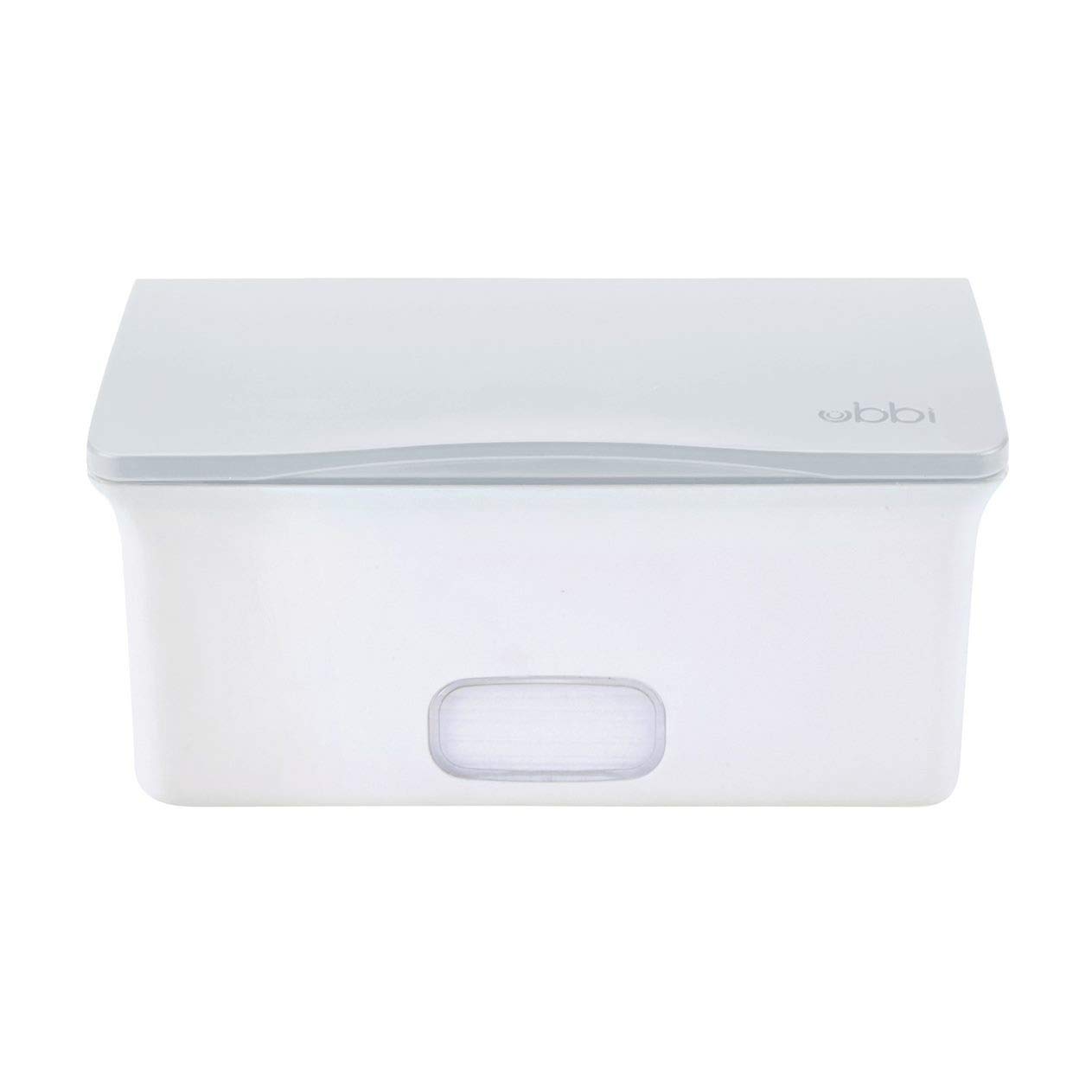 Ubbi Pet Wipes Dispenser, Grooming Wet Wipes Contianer for Dogs and Cats Moisture Locking Wipes Dispenser, White - Image 2