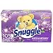 Snuggle Exhilarations Fabric Softener Dryer Sheets, Lavender & Vanilla Orchid, 105 Count