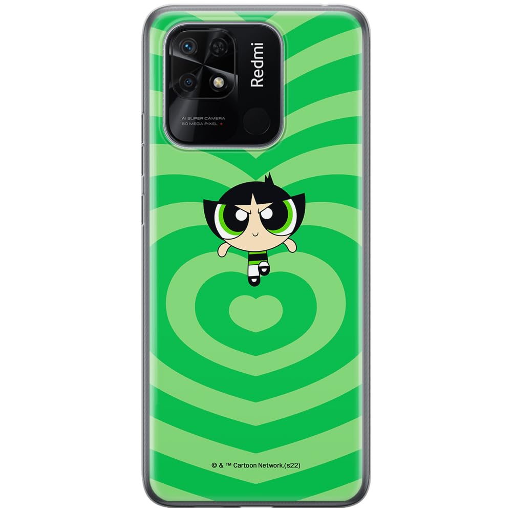 ERT GROUP mobile phone case for Xiaomi REDMI 10C original and officially Licensed The Powerpuff Girls pattern 005 optimally adapted to the shape of the mobile phone, case made of TPU