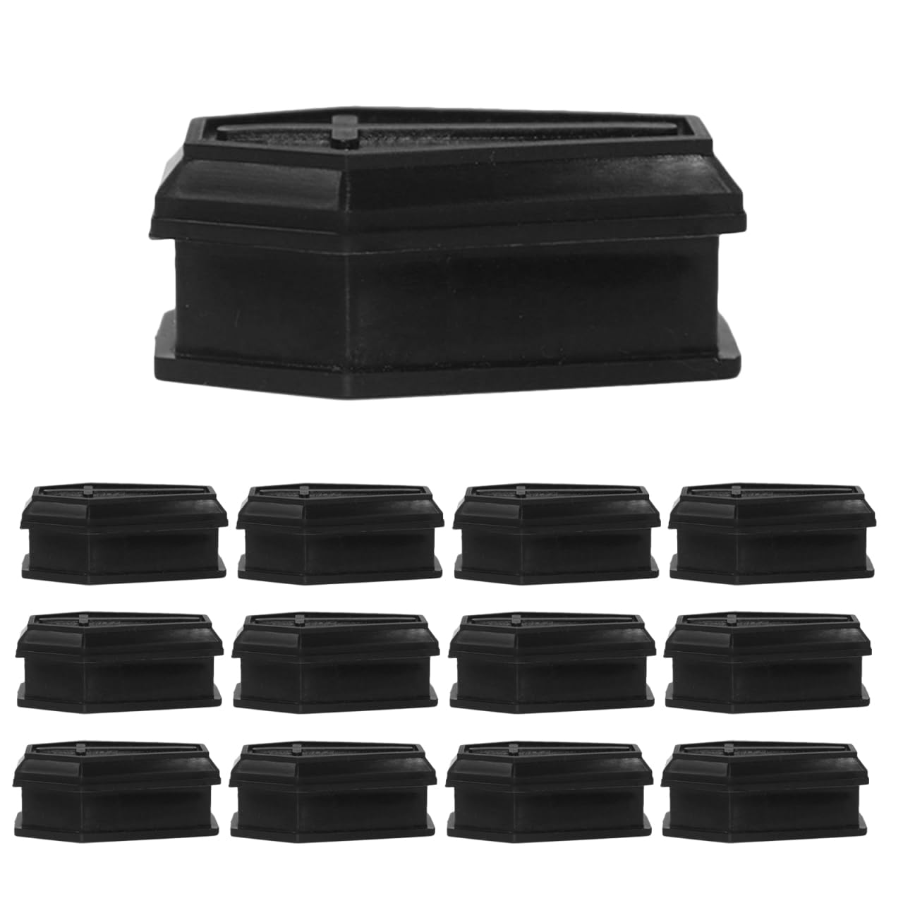 Mini Sarg Boxen 20 Stück, Schwarz, Halloween Deko,…