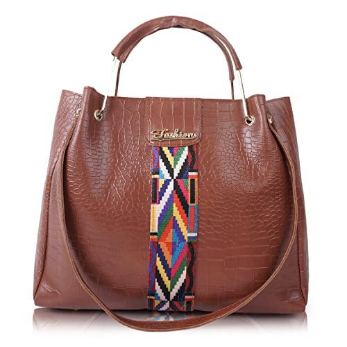 Envias Leatherette Handbags For Womens Ladies (D-40-Brown) (B0C2VX28KK) Amazon Price History, Amazon Price Tracker