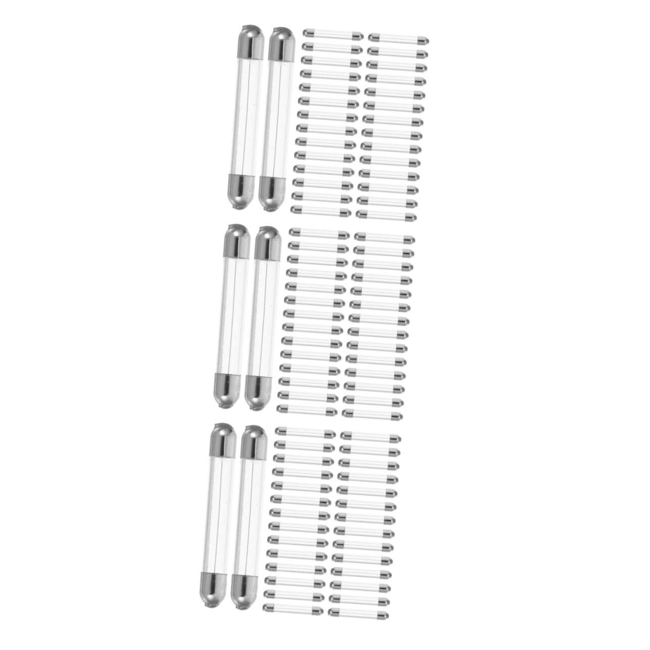 ABOOFAN 3 Scatole Kit Fusibili in Vetro Fast Blow Resistenti e Compatti Protezione Precisa per Auto Casa e Industria Fusibili Tubolari per Installazione Facile in Spazi Ristretti