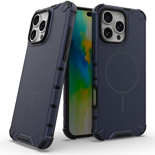 iPhone 17 Pro �p�P�[�X MagSafe�Ή� TPU�f�� ���M �������ꂽ�g�^���M�\�� �ϏՌ� �y�� ���^ �l���G�A�o�b�O�ی� �����h�~ ���΂ݖh�~ ������� �ǂ����G ��p �l�C ��v �A�C�z��17 Pro �J�o�[ �i�u���[�j