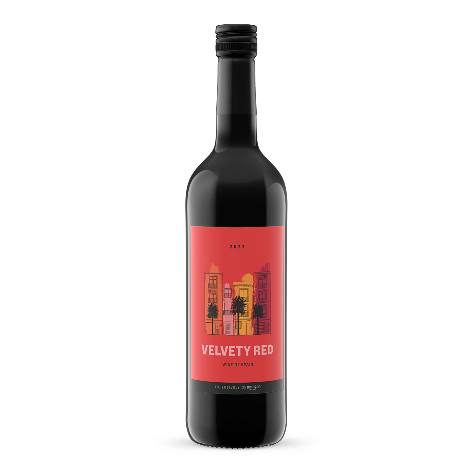 by Amazon 'Velvety Red' Spanischer Rotwein 75cl (1er Pack)